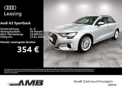Florettsilber metallic Gebraucht 2024 Audi A3 Sportback e-tron Advanced Plus Kleinwagen | 32.470 € (Teuer)