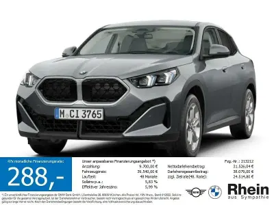 Brugt BMW X2 Sport Line 156 HK (114 kW) 2025 Grå SUV