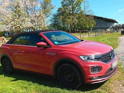 Second-hand VW T-Roc Cabriolet 150 CP (110 kW) 2020 Roșu Cabrio