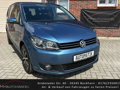 Gebraucht VW Touran Comfortline 105 PS (77 kW) 2015 Pacific blue metallic Van / Kleinbus