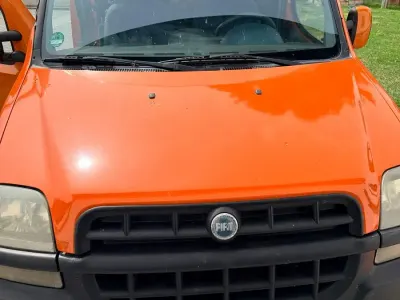Gebraucht Fiat Doblò 102 PS (75 kW) 2002 Orange Van / Kleinbus