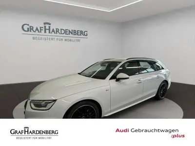 Gebraucht Audi A4 S-Line 286 PS (210 kW) 2023 Gletscherweiß metallic Kombi