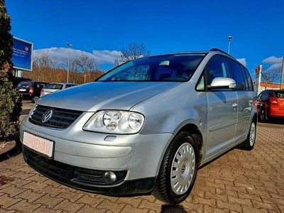 Gebraucht VW Touran Trendline 109 PS (80 kW) 2006 Silber Van / Kleinbus