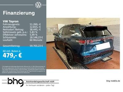 Gebraucht VW Tayron R-line 265 PS (194 kW) 2025 Nightshade blue metallic SUV