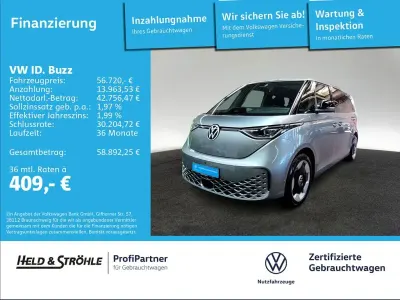 Gebraucht VW ID. Buzz Pro 210 kW (286 PS) 2025 Monosilber metallic Van / Kleinbus