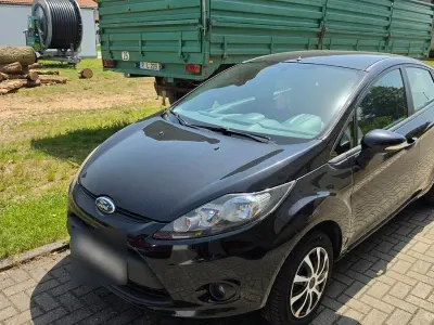 Gebraucht Ford Fiesta Titanium 82 PS (60 kW) 2009 Schwarz Limousine