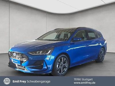 Gebraucht Ford Focus ST-Line X 155 PS (114 kW) 2025 Desert island blue metallic Kombi
