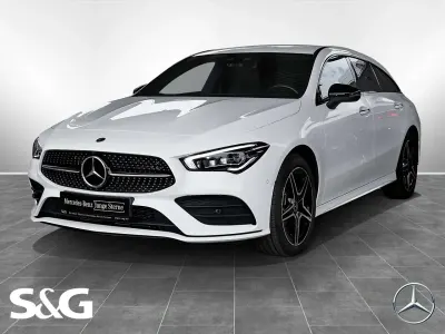 Gebraucht Mercedes CLA250e AMG 160 PS (117 kW) 2023 Unilack polarweiß Coupé