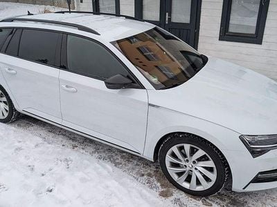 Gebraucht Skoda Superb SportLine 218 PS (160 kW) 2020 Weiß Kombi