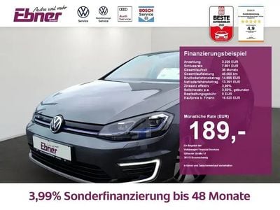 Gebraucht VW e-Golf 100 kW (136 PS) 2019 Grau Kleinwagen