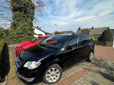 Gebraucht VW Touran Conceptline 140 PS (102 kW) 2007 Schwarz Van / Kleinbus