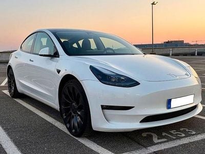 Gebraucht Tesla Model 3 Performance 377 kW (513 PS) 2022 Weiß Limousine