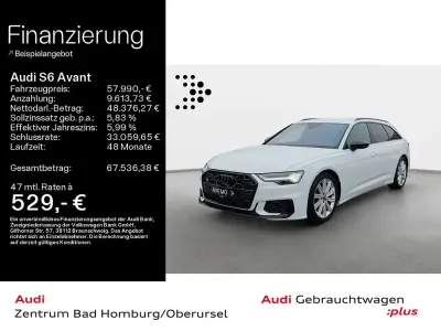 Usata Audi S6 Ambiente 344 CV (253 kW) 2024 Bianco Station wagon