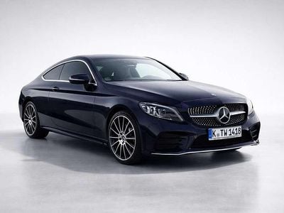 Gebraucht Mercedes C400 AMG line 333 PS (244 kW) 2019 Blau Coupé