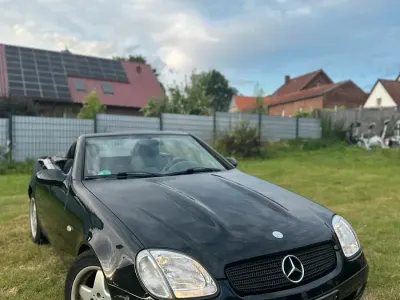 Gebraucht Mercedes SLK200 136 PS (100 kW) 1998 Schwarz Cabrio