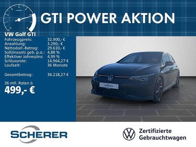 Gebraucht VW Golf VIII GTI Clubsport 301 PS (221 kW) 2023 Delfingrau metallic (metallic) Limousine