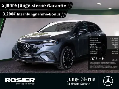 Gebraucht Mercedes EQE500 Premium Plus 300 kW (408 PS) 2024 Grau / selenitgrau SUV