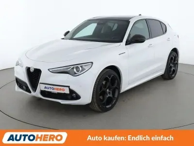 Gebraucht Alfa Romeo Stelvio Estrema 209 PS (153 kW) 2022 Weiß SUV