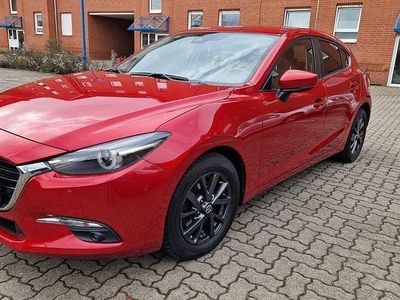 Rot Gebraucht 2017 Mazda 3 Sports-Line Limousine | 13.999 € (Teuer)