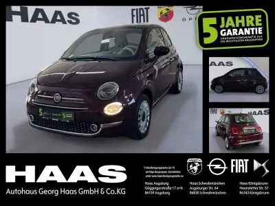 Usata Fiat 500 Lounge 69 CV (50 kW) 2016 Rosso Berlina