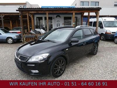 Gebraucht Kia Ceed Sportswagon DREAM-TEAM Edition 125 PS (91 kW) 2012 Schwarz Kombi