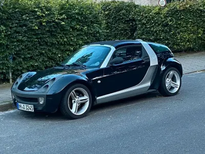 Gebraucht Smart Roadster 82 PS (60 kW) 2003 Schwarz Cabrio
