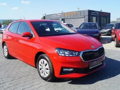 Gebraucht Skoda Fabia Selection 80 PS (58 kW) 2024 Rot Kleinwagen