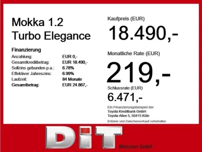 Gebraucht Opel Mokka Elegance 131 PS (96 kW) 2024 Lack weiss banquise/typ aussenverkleidun (metallic) SUV