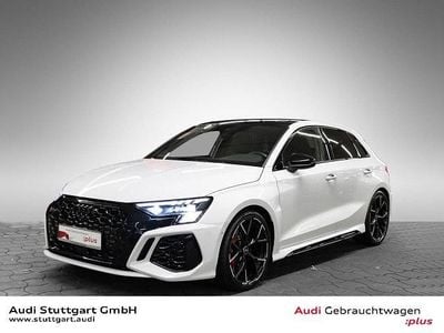 Gebraucht Audi RS3 Sportback Ambiente 400 PS (294 kW) 2023 Gletscherweiß metallic Kleinwagen