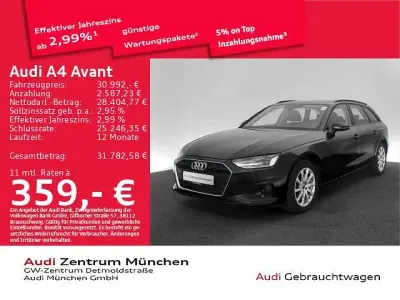 Używany Audi A4 Basis 204 KM (150 kW) 2024 Czarny Kombi