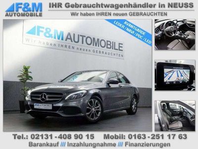 gebraucht Mercedes C200 d AVANTGARDE Navi Leder LED PDC