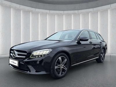 Obsidianschwarz metalliclack Gebraucht 2020 Mercedes C180 Avantgarde Kombi | 23.500 € (Superpreis)