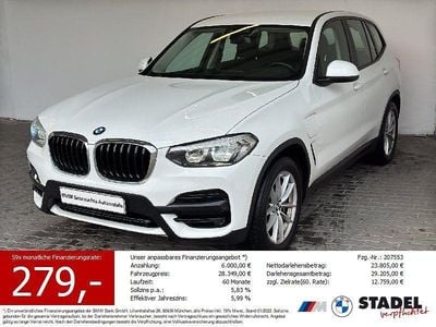 Alpinweiß uni Gebraucht 2021 BMW X3 iPerformance SUV | 27.290 € (Superpreis)
