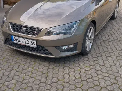 Używany Seat Leon FR 125 KM (91 kW) 2017 Brązowy Kombi
