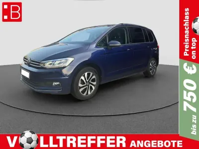 Gebraucht VW Touran Active 150 PS (110 kW) 2021 Blau Van / Kleinbus