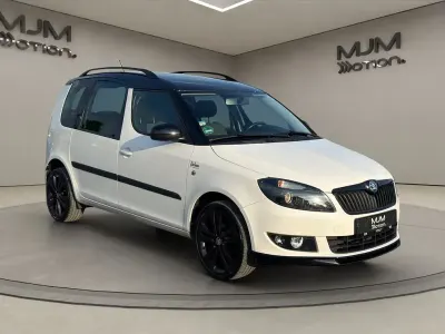 Gebraucht Skoda Roomster Noire 86 PS (63 kW) 2014 Weiß Van / Kleinbus