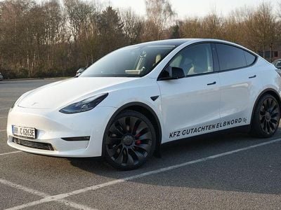 Gebraucht Tesla Model Y Performance 392 kW (534 PS) 2024 Weiß SUV