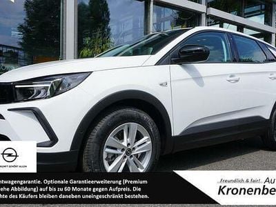 Gebraucht Opel Grandland X Basis 131 PS (96 kW) 2022 Jade weiss/arktis weiss SUV
