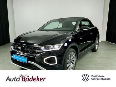 Gebraucht VW T-Roc Cabriolet Goal 116 PS (85 kW) 2025 Deep black perleffekt Cabrio