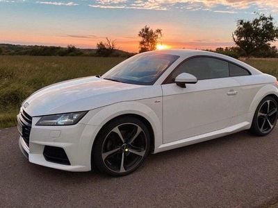 Usata Audi TT S-Line 184 CV (135 kW) 2015 Bianco Coupé