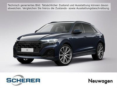 Neu Audi Q8 Sport 340 PS (250 kW) 2025 Blau SUV