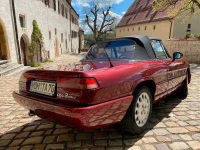 Gebraucht Alfa Romeo Spider 120 PS (88 kW) 1993 Rot Cabrio