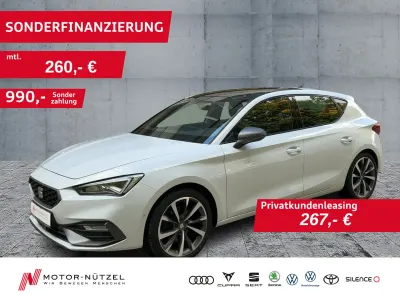 Używany Seat Leon FR 150 KM (110 kW) 2020 Biały Sedan/Limuzyna