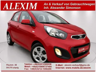 Gebraucht Kia Picanto 69 PS (50 kW) 2015 Rot Kleinwagen