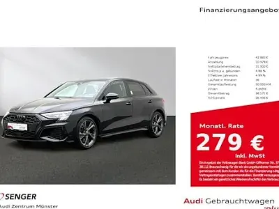 Usata Audi S3 Ambiente 310 CV (228 kW) 2023 Nero Berlina