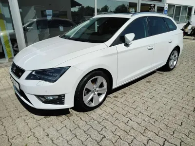 Gebraucht Seat Leon FR 150 PS (110 kW) 2016 "nevada" weiss Kombi