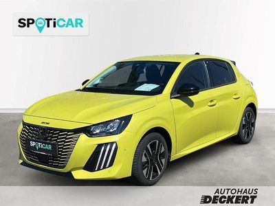 Usata Peugeot 208 Allure 101 CV (74 kW) 2024 Giallo Utilitaria
