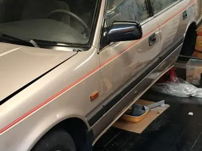Gebraucht Mazda 626 90 PS (66 kW) 1989 Gold Limousine