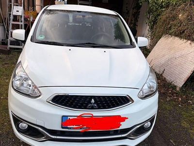 Gebraucht Mitsubishi Space Star 71 PS (52 kW) 2018 Weiß Kleinwagen