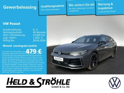 Ny VW Passat R-line 193 HK (141 kW) 2025 Grå Stationcar